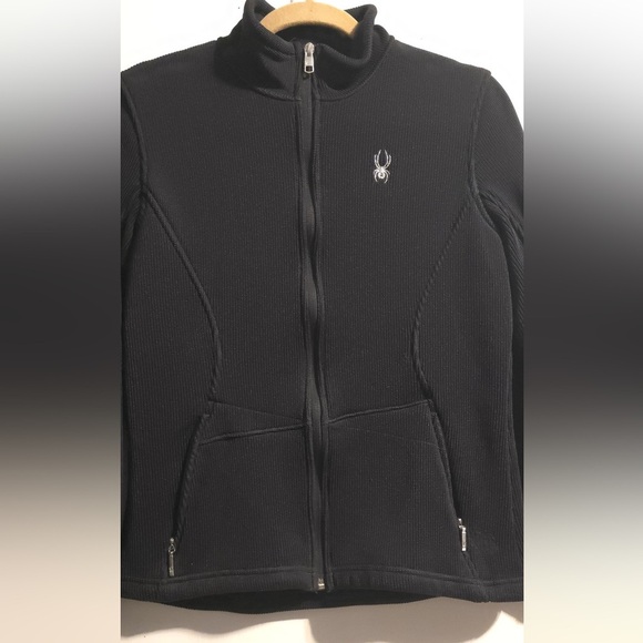 Spyder Women's Elegant Black Snow Jacket - Picture 10 of 16